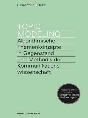 cover image of Topic Modeling
